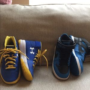 Boys Size 4.5 Sneaker & Boys size 4 Nike